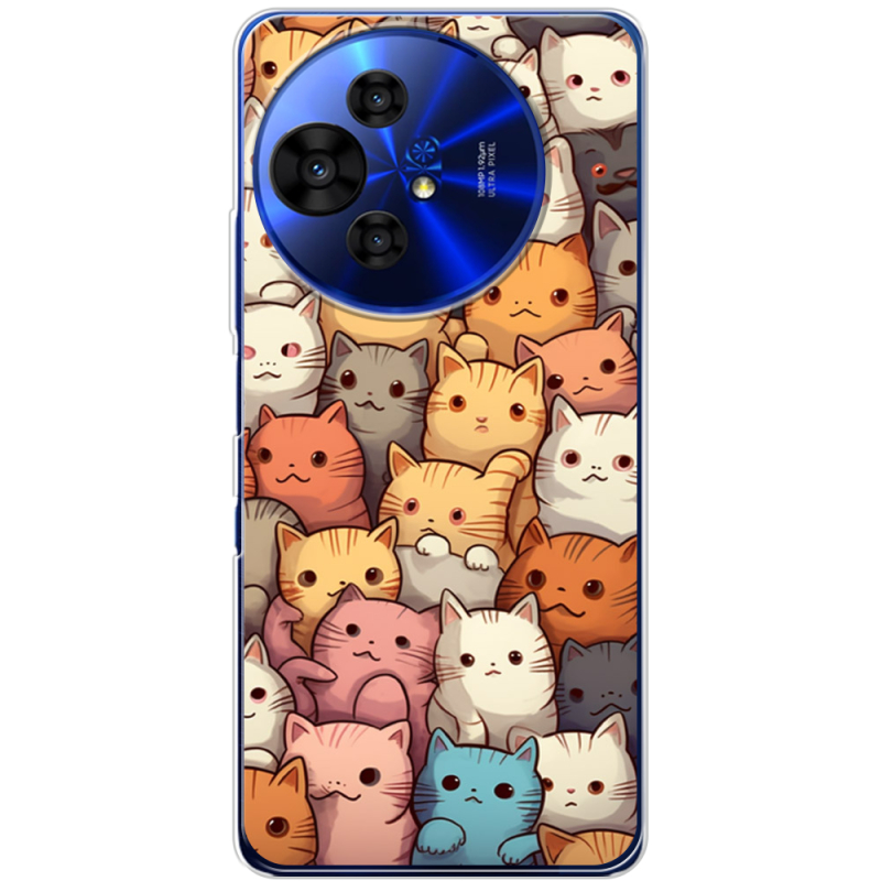 Чохол BoxFace TCL 50 Pro NxtPaper 5G Котики муркотики
