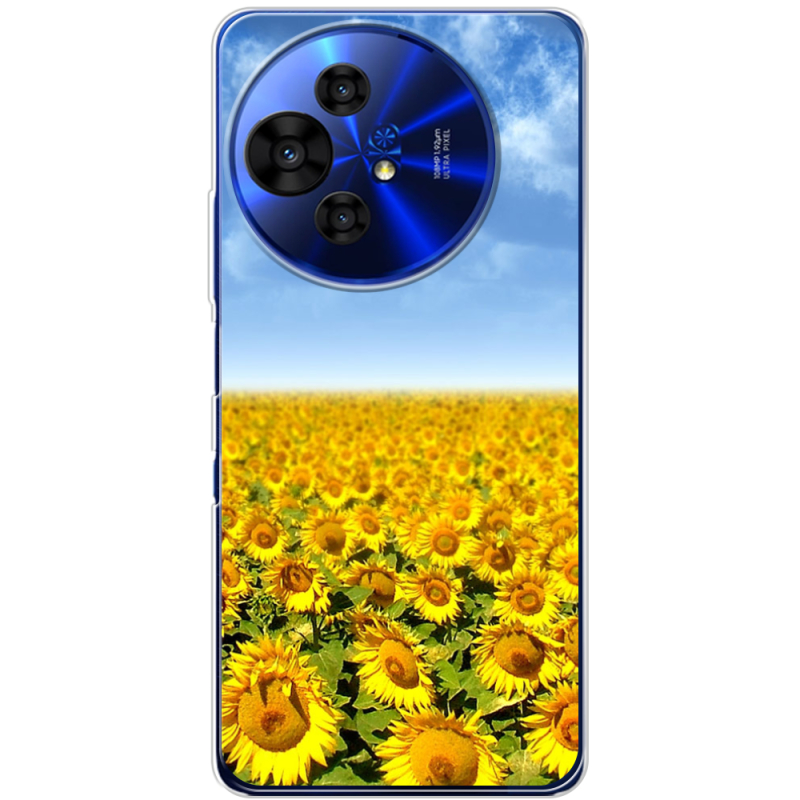 Чохол BoxFace TCL 50 Pro NxtPaper 5G Подсолнухи