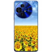Чохол BoxFace TCL 50 Pro NxtPaper 5G Подсолнухи