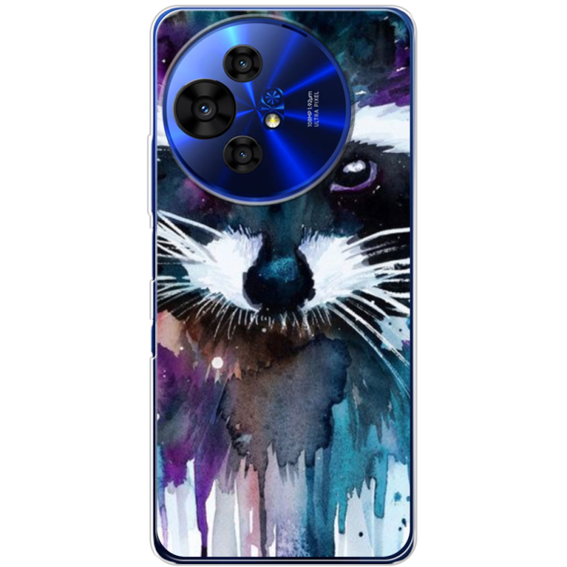 Чохол BoxFace TCL 50 Pro NxtPaper 5G Акварельный енот