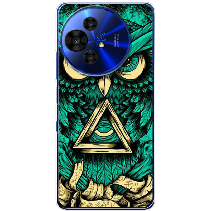 Чохол BoxFace TCL 50 Pro NxtPaper 5G Masonic Owl