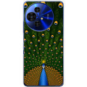 Чохол BoxFace TCL 50 Pro NxtPaper 5G Peacocks Tail