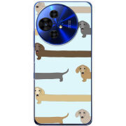 Чохол BoxFace TCL 50 Pro NxtPaper 5G Dachshund