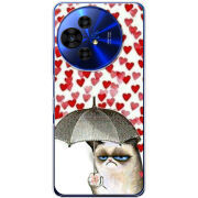 Чохол BoxFace TCL 50 Pro NxtPaper 5G Raining Hearts