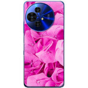 Чохол BoxFace TCL 50 Pro NxtPaper 5G Pink Flowers