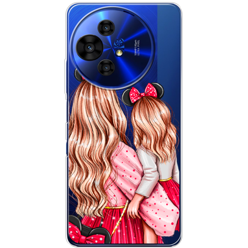 Прозорий чохол BoxFace TCL 50 Pro NxtPaper 5G Mouse Girls