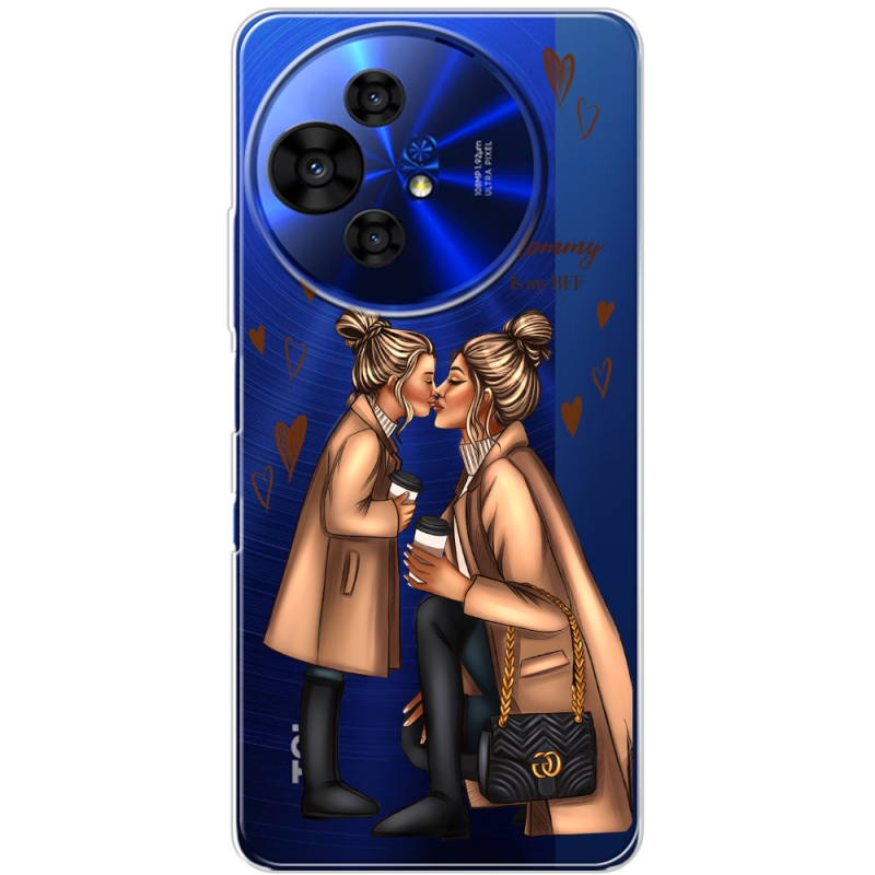 Прозорий чохол BoxFace TCL 50 Pro NxtPaper 5G Mommy Is My BFF