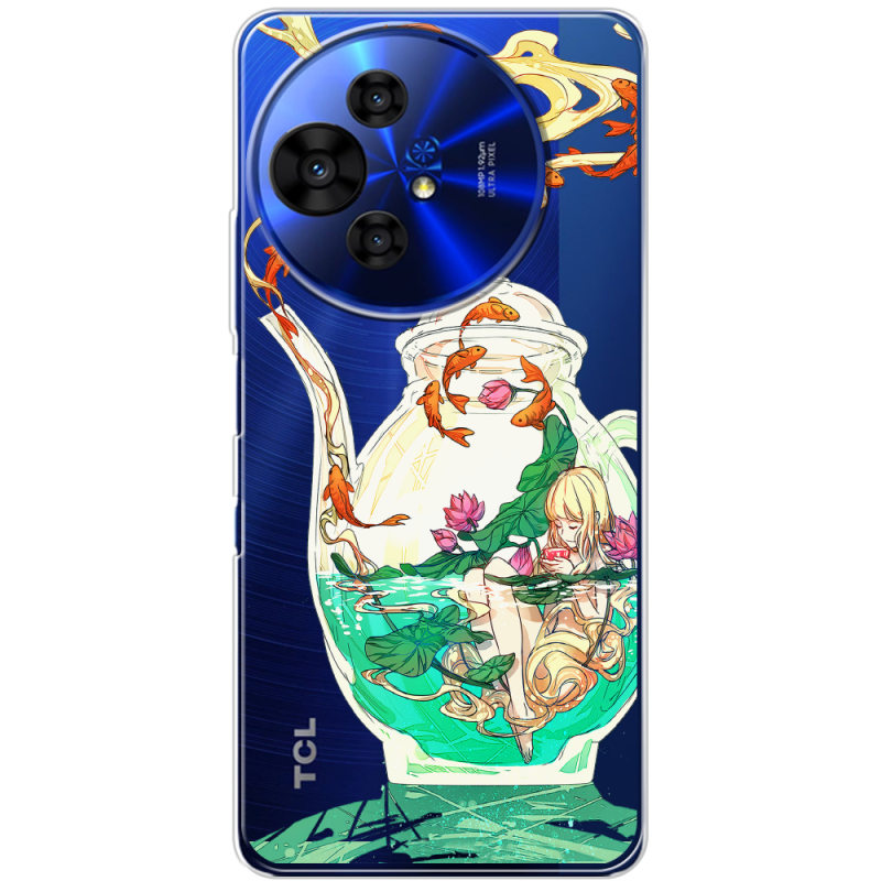 Прозорий чохол BoxFace TCL 50 Pro NxtPaper 5G Kettle