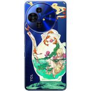 Прозорий чохол BoxFace TCL 50 Pro NxtPaper 5G Kettle