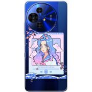 Прозорий чохол BoxFace TCL 50 Pro NxtPaper 5G The Sakuras Will Cry For You