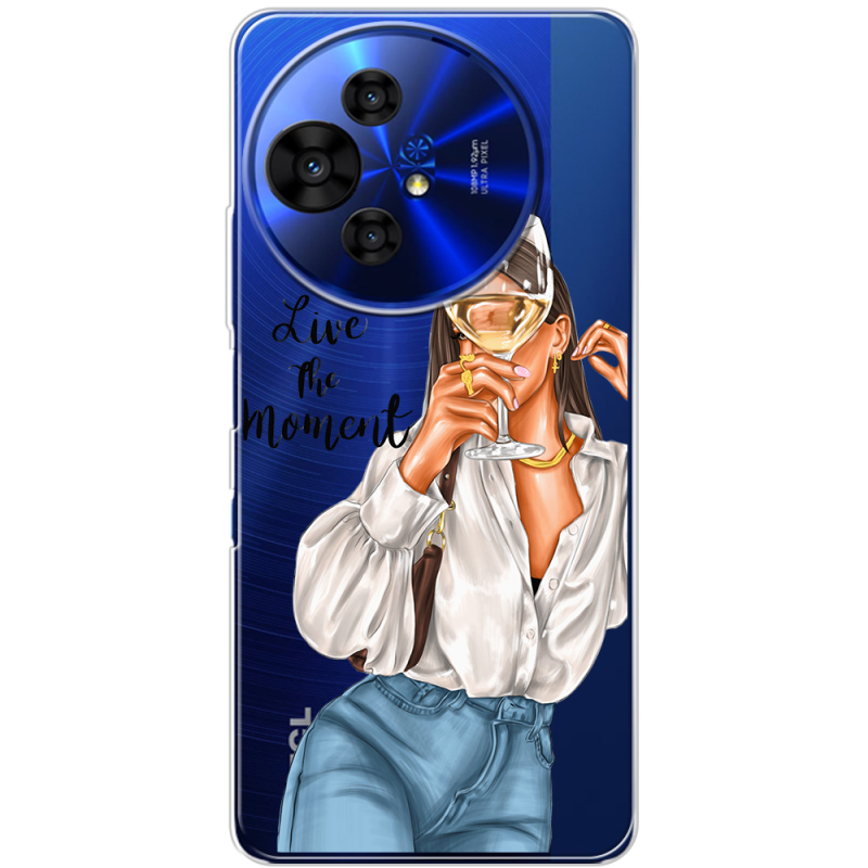 Прозорий чохол BoxFace TCL 50 Pro NxtPaper 5G Live The Moment