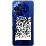 Прозорий чохол BoxFace TCL 50 Pro NxtPaper 5G Blah Blah