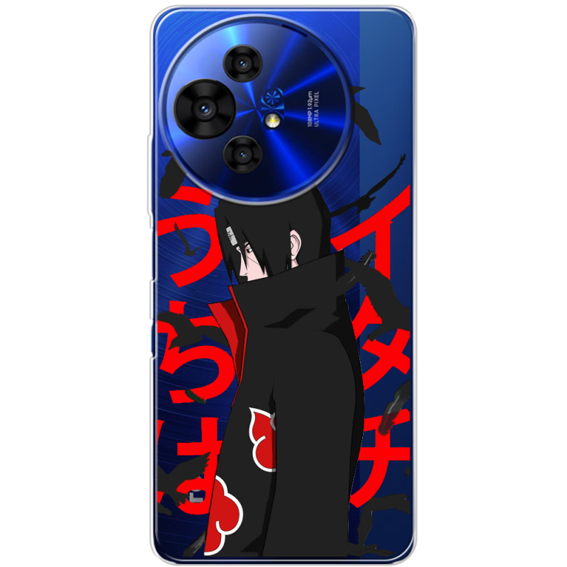 Прозорий чохол BoxFace TCL 50 Pro NxtPaper 5G Учиха Итачи