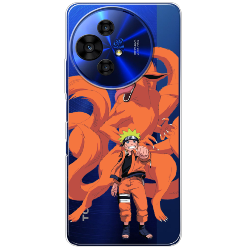 Прозорий чохол BoxFace TCL 50 Pro NxtPaper 5G Naruto and Kurama