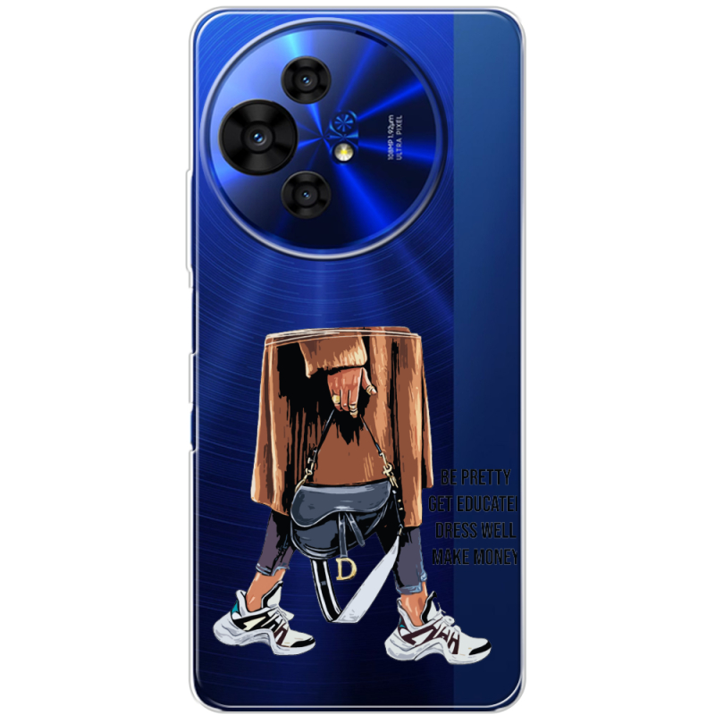 Прозорий чохол BoxFace TCL 50 Pro NxtPaper 5G Motivation