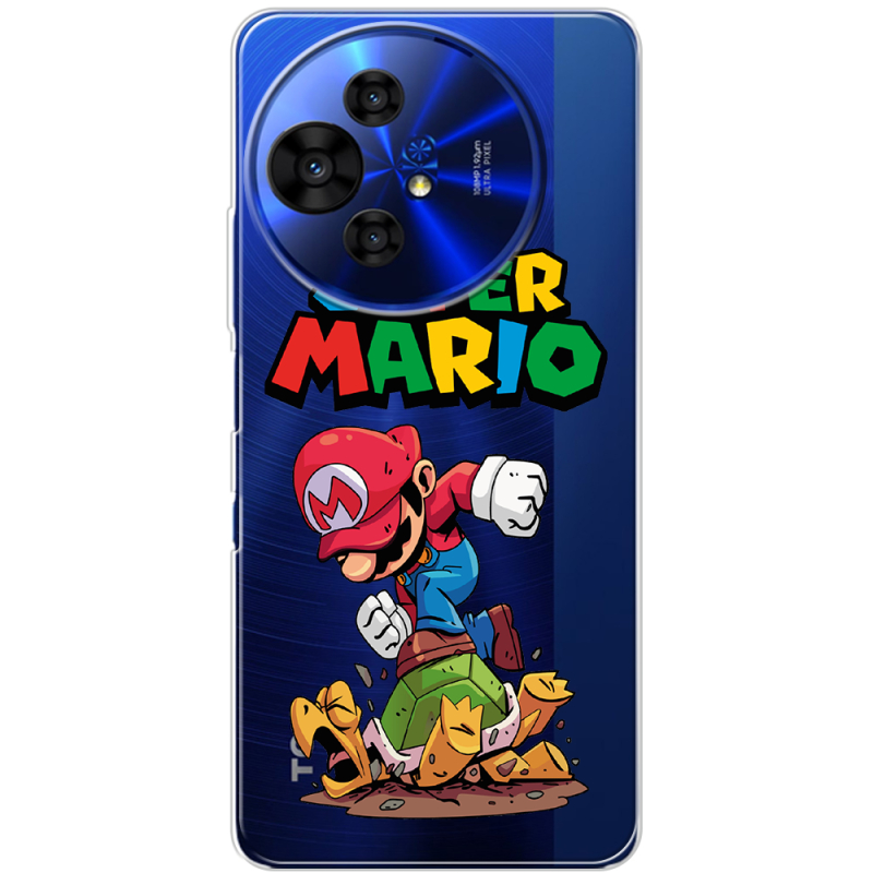 Прозорий чохол BoxFace TCL 50 Pro NxtPaper 5G Super Mario