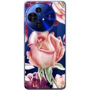 Прозорий чохол BoxFace TCL 50 Pro NxtPaper 5G Rose