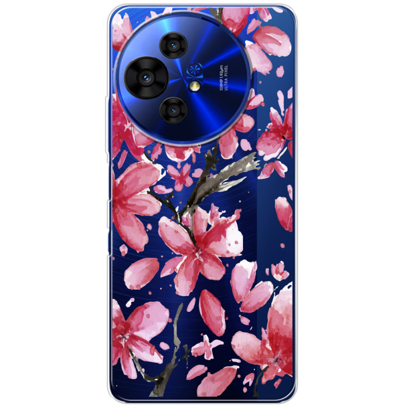 Прозорий чохол BoxFace TCL 50 Pro NxtPaper 5G Pink Magnolia