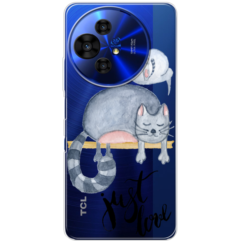 Прозорий чохол BoxFace TCL 50 Pro NxtPaper 5G Just Love