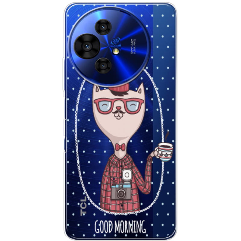 Прозорий чохол BoxFace TCL 50 Pro NxtPaper 5G Good Morning