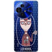 Прозорий чохол BoxFace TCL 50 Pro NxtPaper 5G Good Morning