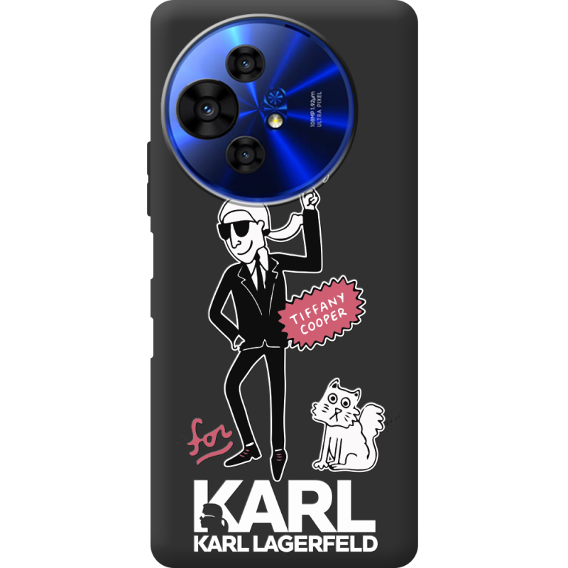 Чорний чохол BoxFace TCL 50 Pro NxtPaper 5G For Karl