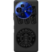 Чорний чохол BoxFace TCL 50 Pro NxtPaper 5G Black Coffee