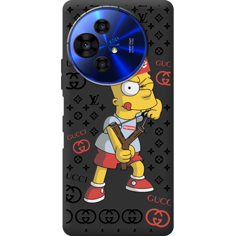 Чорний чохол BoxFace TCL 50 Pro NxtPaper 5G Yellow Fun