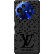 Чорний чохол BoxFace TCL 50 Pro NxtPaper 5G LV Style