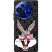 Чорний чохол BoxFace TCL 50 Pro NxtPaper 5G looney bunny