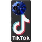 Чорний чохол BoxFace TCL 50 Pro NxtPaper 5G Tik Tok