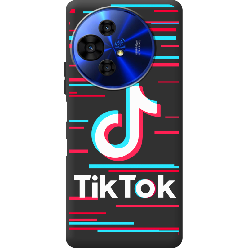 Чорний чохол BoxFace TCL 50 Pro NxtPaper 5G Tik Tok
