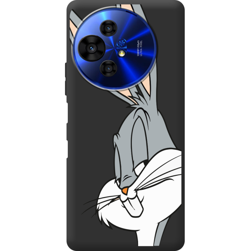 Чорний чохол BoxFace TCL 50 Pro NxtPaper 5G Lucky Rabbit