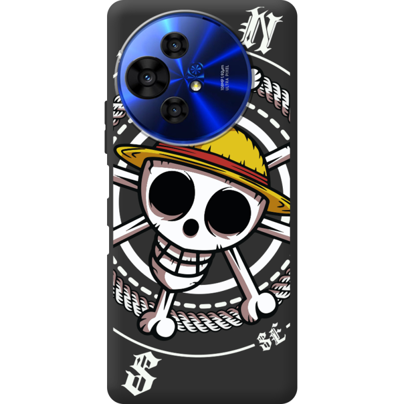 Чорний чохол BoxFace TCL 50 Pro NxtPaper 5G One Piece Компас