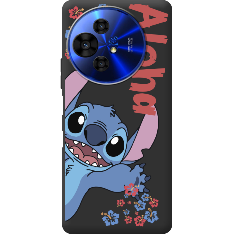 Чорний чохол BoxFace TCL 50 Pro NxtPaper 5G Гавайський гість Stich
