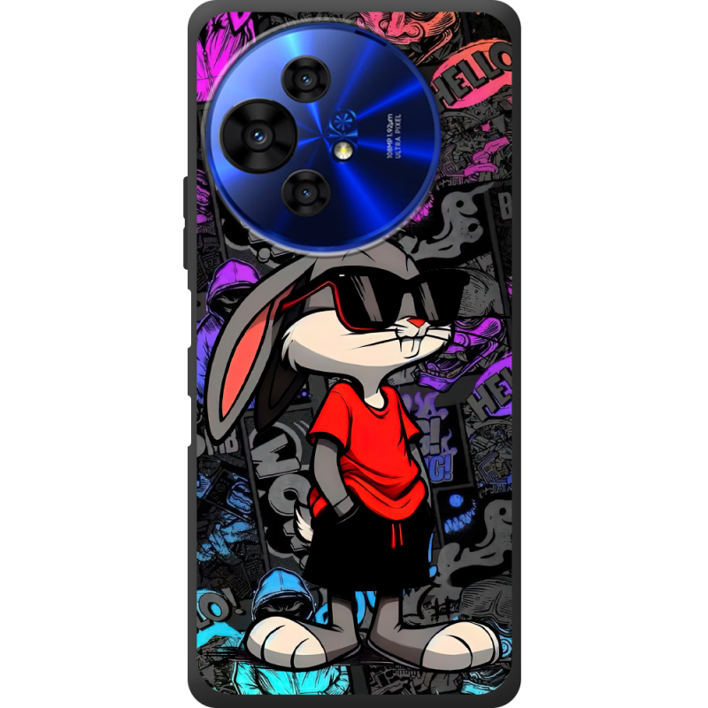 Чорний чохол BoxFace TCL 50 Pro NxtPaper 5G Малий вухань