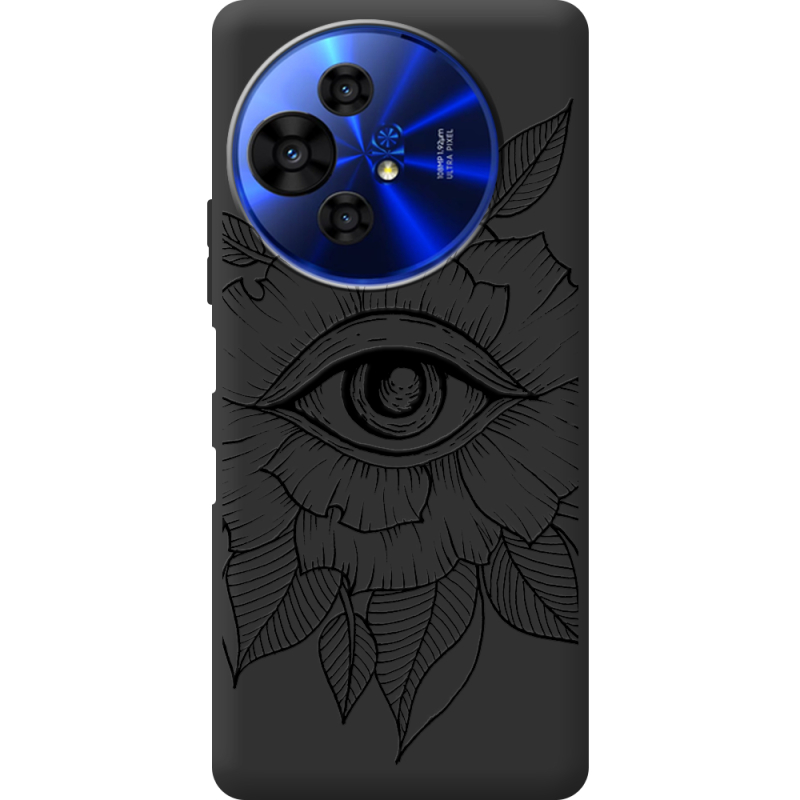 Чорний чохол BoxFace TCL 50 Pro NxtPaper 5G Eye