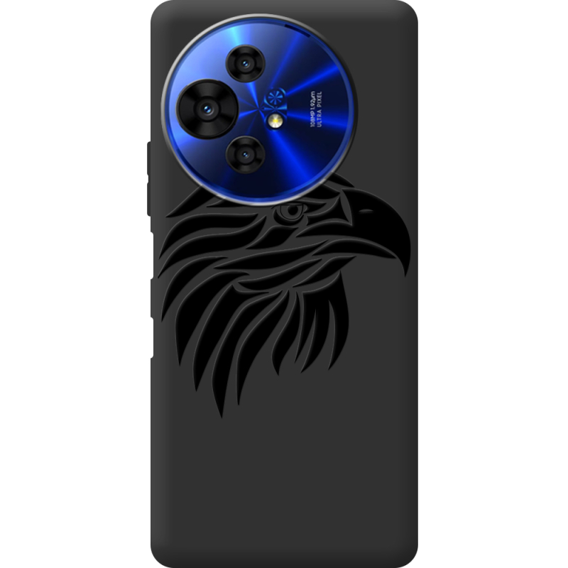 Чорний чохол BoxFace TCL 50 Pro NxtPaper 5G Eagle