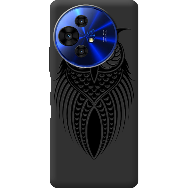Чорний чохол BoxFace TCL 50 Pro NxtPaper 5G Owl