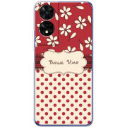 Чохол BoxFace TCL 505 Именной Polka Dots