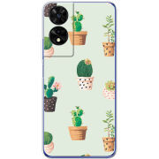 Чохол BoxFace TCL 505 L-green Cacti