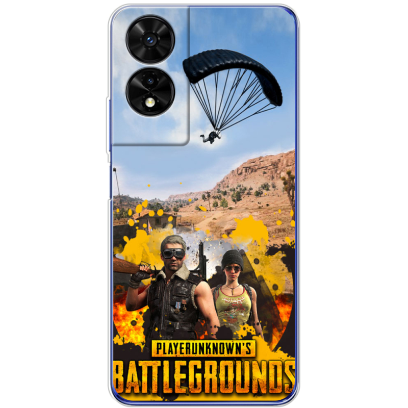 Чохол BoxFace TCL 505 Pubg parachute