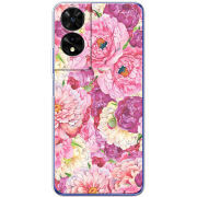 Чохол BoxFace TCL 505 Pink Peonies