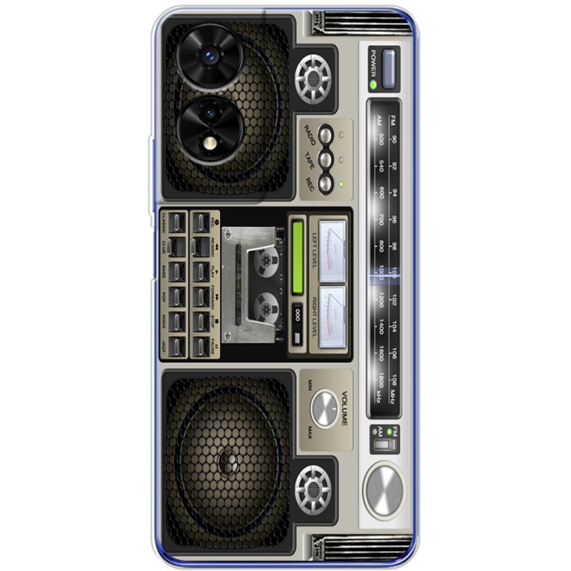 Чохол BoxFace TCL 505 Old Boombox