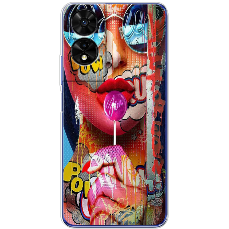 Чохол BoxFace TCL 505 Colorful Girl