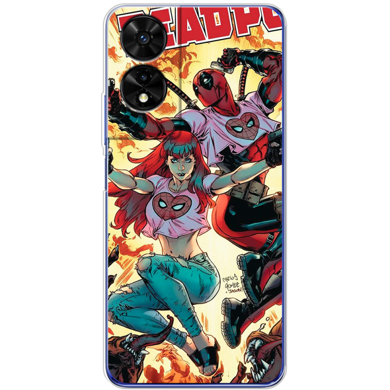 Чохол BoxFace TCL 505 Deadpool and Mary Jane