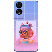 Чохол BoxFace TCL 505 Girl in the Clouds