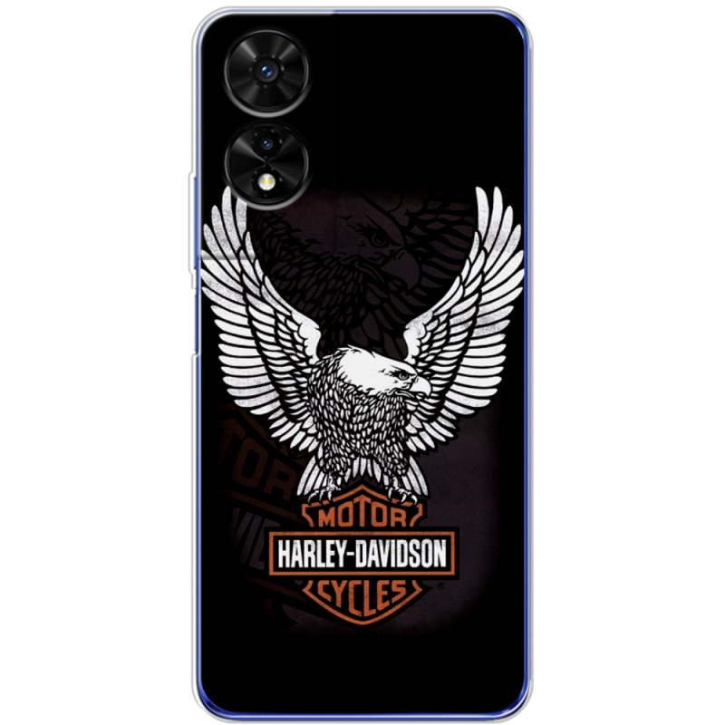 Чохол BoxFace TCL 505 Harley Davidson and eagle