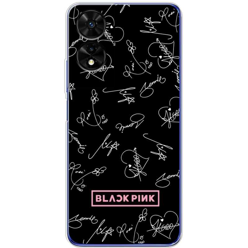 Чохол BoxFace TCL 505 Blackpink автограф