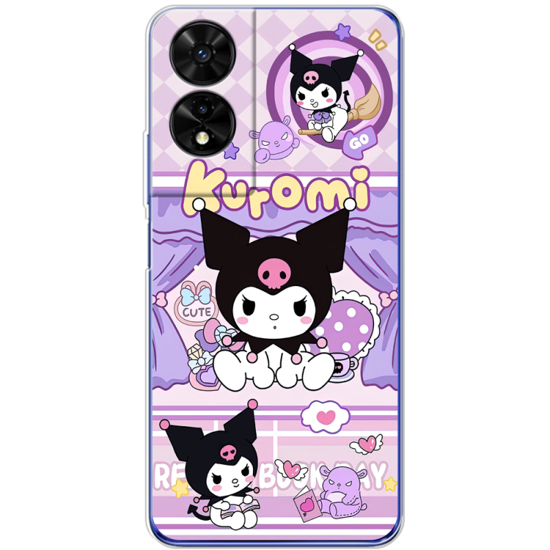 Чохол BoxFace TCL 505 Милі пустощі Kuromi